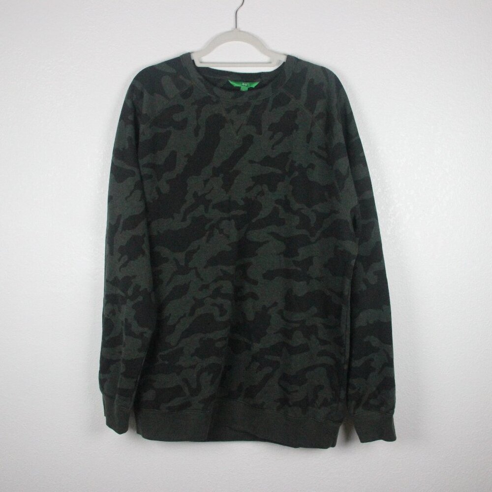 Dip, Sweater, Men's XL Tall, Army Print Green